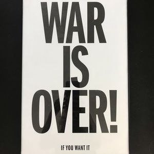 War is Over Framed Art